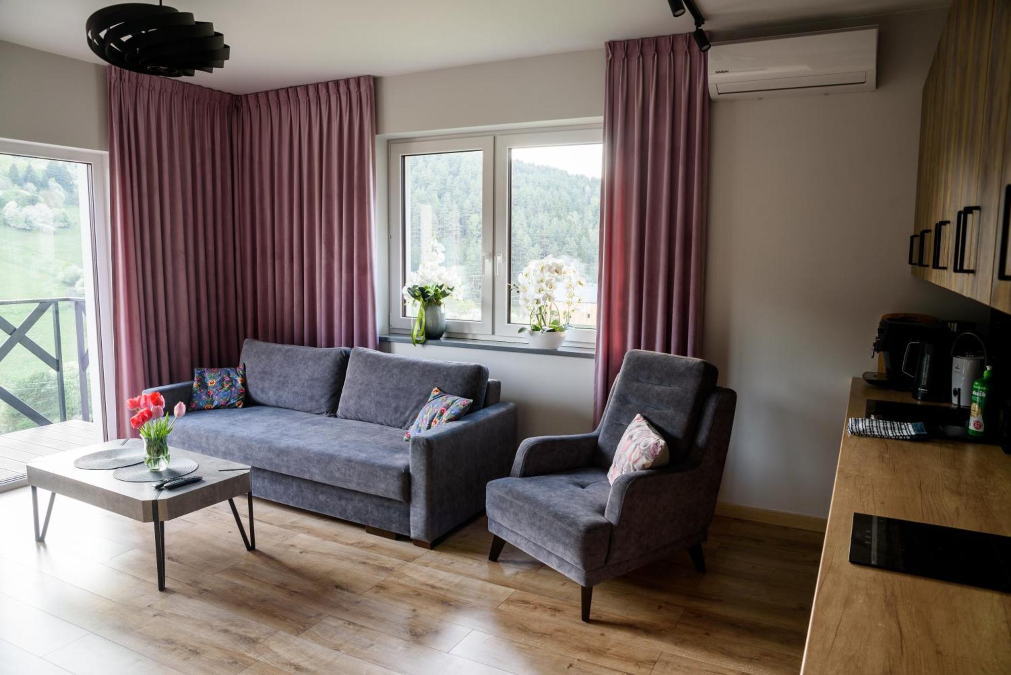 מוז'ינה Apartamenty Trio מראה חיצוני תמונה